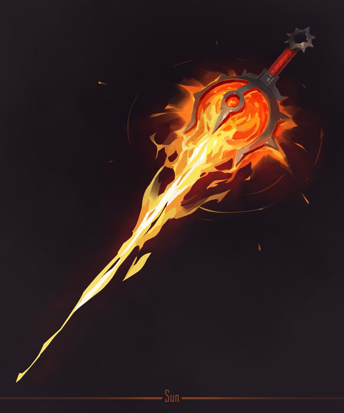 Flame Tongue Longsword